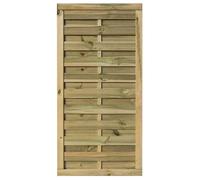 Gresty Screen/Gate 3ft x 6ft - Natural Timber - Rowlinson