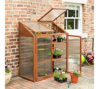Rowlinson Hardwood Mini Greenhouse 1440 x 1200 x 630mm