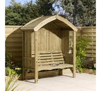 Rowlinson Harrogate Arbour Seat - Pressure Treated - Delivery Only