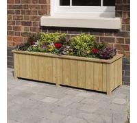 Rowlinson Heritage Rectangular Softwood Planter 139L (W)150Cm