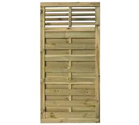 Langham Screen/Gate 3ft x 6ft - Natural Timber - Rowlinson
