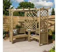 Rowlinson Pemberley Corner Arbour - 2060 x 1880mm