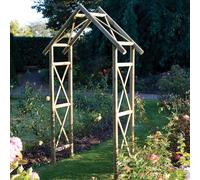 Rowlinson Rustic Garden Arch Trellis, none