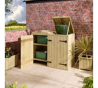 Rowlinson Signature Heritage T&g Apex Single Bin Store With Box Store
