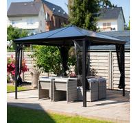 Rowlinson Sojag Verona Gazebo 3M X 3M Dark Grey