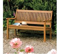 Willington Hardwood Bench 870 x 1240 x 720mm - Rowlinson