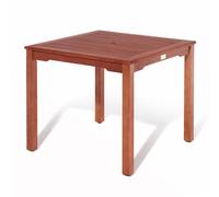 Rowlinson Willington Square Table - 90 x 90 cm, Brown