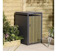 Rowlinson Wimbledon Single Bin Store - Oak