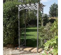 Rowlinson Wrenbury Square Top Steel Arch (H) 2.23M (W) 1.4M (D) 0.75M