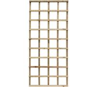 Rowlinsons 6x3 Heavy Duty Trellis (Pack of 3), L91.5 x W915 x H183 cm in Brown Rowlinsons Brown