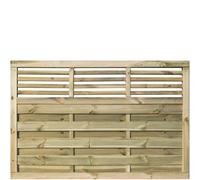 Rowlinsons 6x4 Langham Screen (Pack of 3) - L4 x W180 x H120 cm in Brown Rowlinsons Brown