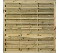 Rowlinsons 6x6 Gresty Screen (Pack of 3) - L4 x W180 x H180 cm in Brown Rowlinsons Brown