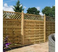 Rowlinsons 6x6 Halkin Screen (Pack of 3) - L4 x W180 x H180 cm in Brown Rowlinsons Brown