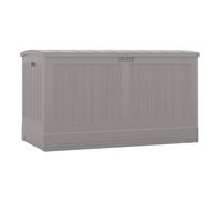 Rowlinsons 757L Montana Storage Box - Resin - L80 x W146 x H83 cm - Stone Grey Rowlinsons Grey