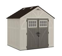 Rowlinsons 8 x 7 Tremont Shed - Resin - L218 x W255 x H262 cm Rowlinsons Multicolor