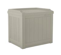 Rowlinsons 83L Florida Storage Box - Resin - L43 x W56 x H52 cm - Light Taupe in Cream Rowlinsons Cream