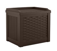 Rowlinsons 83L Georgia Storage Box - Resin - L43 x W56 x H52 cm - Java Brown Rowlinsons Brown