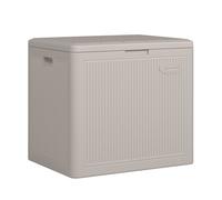 Rowlinsons 83L New York Storage Box - Resin - L42 x W55 x H50 cm - French Grey Rowlinsons Grey