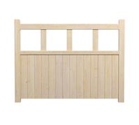 Rowlinsons Cottage Wooden Gate Kit, L4.3 x W120.5 x H91.5 cm, Natural Finish in Brown Rowlinsons Brown