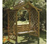 Rowlinsons Dartmouth Swing Seat - L109 x W223.5 x H233 cm in Brown Rowlinsons Brown