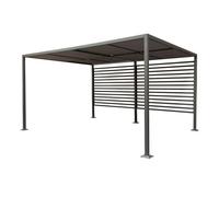 Rowlinsons Florence 4x3 Canopy - L292 x W392 x H220 cm in Grey Rowlinsons Grey