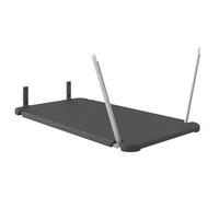 Rowlinsons Loft Shelf Kit for Tremont & Vista Shed - Resin - L61 x W114 x H4 cm in Black Rowlinsons Black