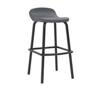 Rowlinsons Outdoor Bar Stools - Resin - L53 x W46 x H90 cm in Grey Rowlinsons Grey