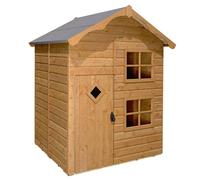 Rowlinsons Playaway Townhouse - Timber - L165 x W174.5 x H219 cm in Brown Rowlinsons Brown