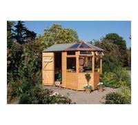 Rowlinsons Potting Store - L313.6 x W204 x H234 cm in Brown Rowlinsons Brown