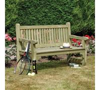 Rowlinsons Softwood 3 Seat Bench with Assembly - L67 x W150 x H95 cm in Brown Rowlinsons Brown