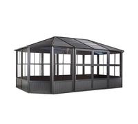 Rowlinson Sojag Charleston Solarium 3.7m x 5.5m, Grey