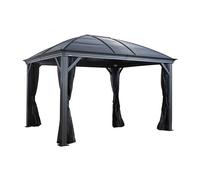 Rowlinson Sojag Moreno Gazebo 3m x 3.7m, Grey
