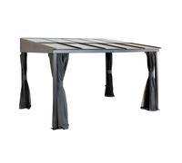 Rowlinsons Sojag Pompano Patio Cover 3m x 3.7m - L296 x W366.5 x H240.03 cm in Grey Rowlinsons Grey