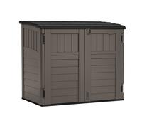 Rowlinsons Stow-Away Store - Resin - L83 x W135 x H116 cm - Stone Grey Rowlinsons Grey