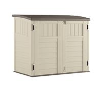 Rowlinsons Stow-Away Store with Assembly - Resin - L83 x W135 x H116 cm - Vanilla in Beige Rowlinsons Beige