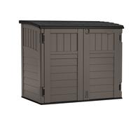 Rowlinsons Stow-Away Store with Assembly - Resin - L83xW135xH116 cm - Stone Grey Rowlinsons Grey