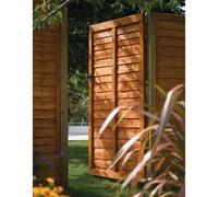 Rowlinson Traditional Lap Gate 6 x 3 Dip Treated, Brown