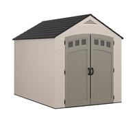 Rowlinsons Vista Shed 7' x 10' with Assembly - Resin - L308 x W224 x H249 cm in Grey Rowlinsons Grey