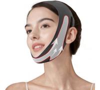 ROWMATE Graphene V-Line Mask, Chin Strap for Sleeping,Chin Strap for Women,Jaw Exerciser,Black,M