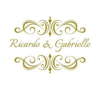 ROWNOCEAN Custom Dance Floor Decal Personalized Name Vinyl Sticker for Wedding Monogram Letters Dance Floor Decoration 57x40cm