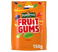 Rowntree's Fruit Gums Sweets Pouch Vegan 150g 150 g (Pack of 1)