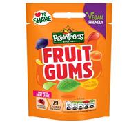 Rowntree's Fruit Gums Sweets Pouch Vegan 150g 150 g (Pack of 1)