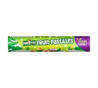 Rowntree's Fruit Pastilles Giant Tube | 115g of Vegan Friendly Fruity Chewy Sweets in 5 Flavours | Christmas Treats for Sharing, Stocking Fillers & Festive Gifting