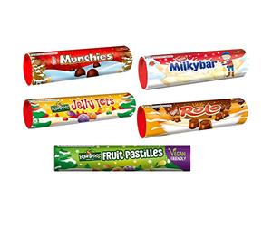 ROWNTREE'S Fruit PASTILLES, Milkybar, Jelly TOT, Nestle Munchies, ROLO Milk Collection ( V Star)