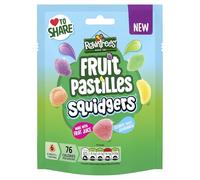 Rowntree's Fruit Pastilles Squidgers Sweets Sharing Bag, 120g | Pack of 1