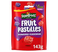 Rowntree's Fruit Pastilles Strawberry & Blackcurrant 143g