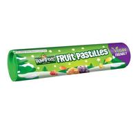 Rowntree's Fruit Pastilles Sweets Giant Tube - Soft & Chewy, 115g | Pack of 1