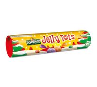 Rowntree's Jelly Tots Sweets Giant Tube - Soft & Chewy Fruit, 115g | Pack of 1