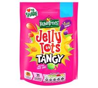Rowntree's Jelly Tots Tangy Sweets Sharing Bag 140g