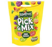 Rowntrees Pick and Mix Sweets Sharing Pouch - Pack of 10 x 120G